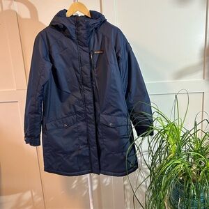 Columbia Women’s Suttle Mountain Long Insulated Navy Jacket